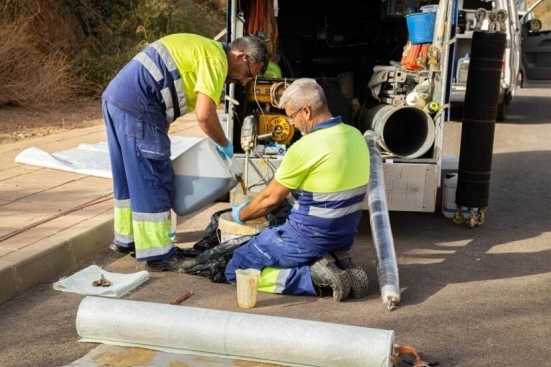 Inspeccion de tuberías en Jaén