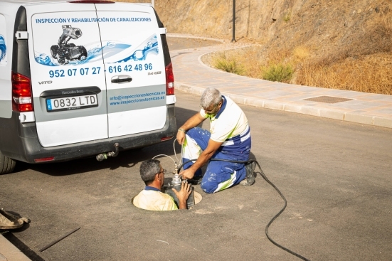Rehabilitación tuberías sin obras Almería