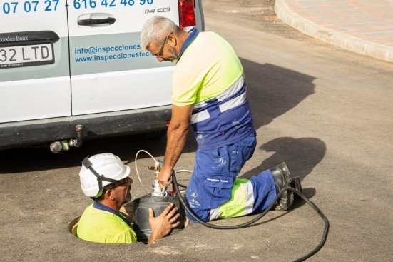 Inspeccion de tuberías en Sevilla