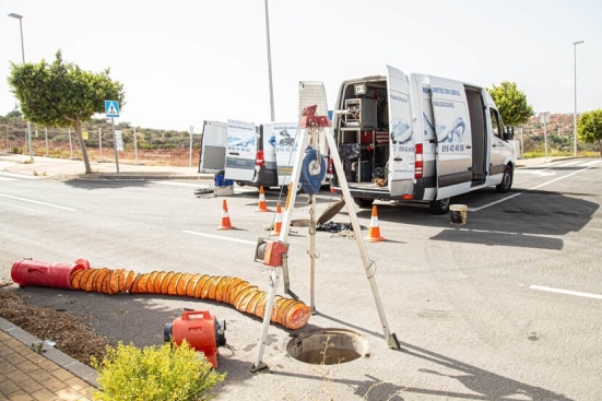 limpieza de redes de saneamiento en Almería
